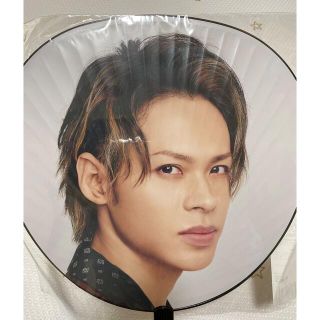 カトゥーン(KAT-TUN)の上田竜也　うちわ　2022honey(アイドルグッズ)