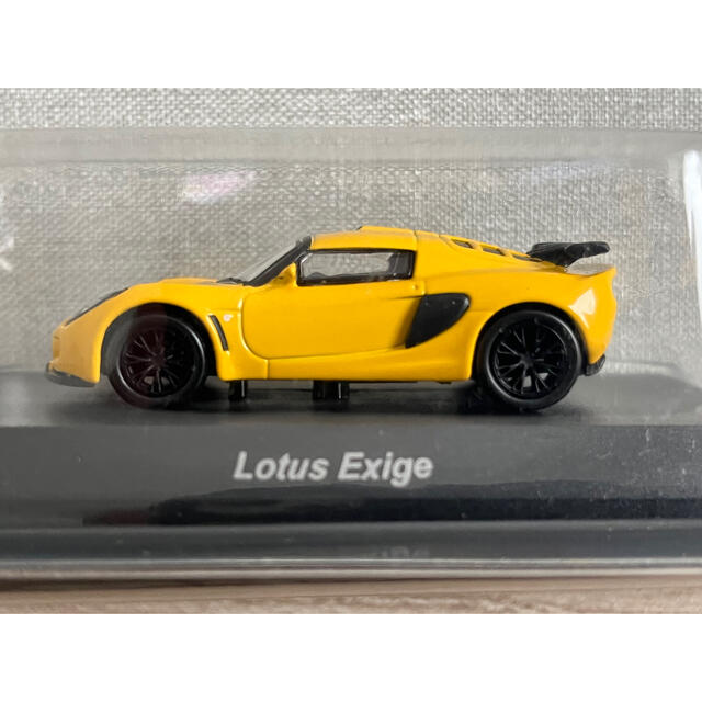 LOTUS(ロータス)の1/64 京商 ロータスミニカーコレクション Lotus エクシージ イエロー エンタメ/ホビーのおもちゃ/ぬいぐるみ(ミニカー)の商品写真