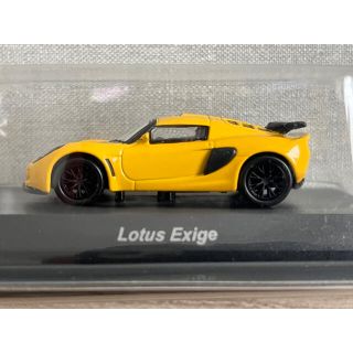 ロータス(LOTUS)の1/64 京商 ロータスミニカーコレクション Lotus エクシージ イエロー(ミニカー)