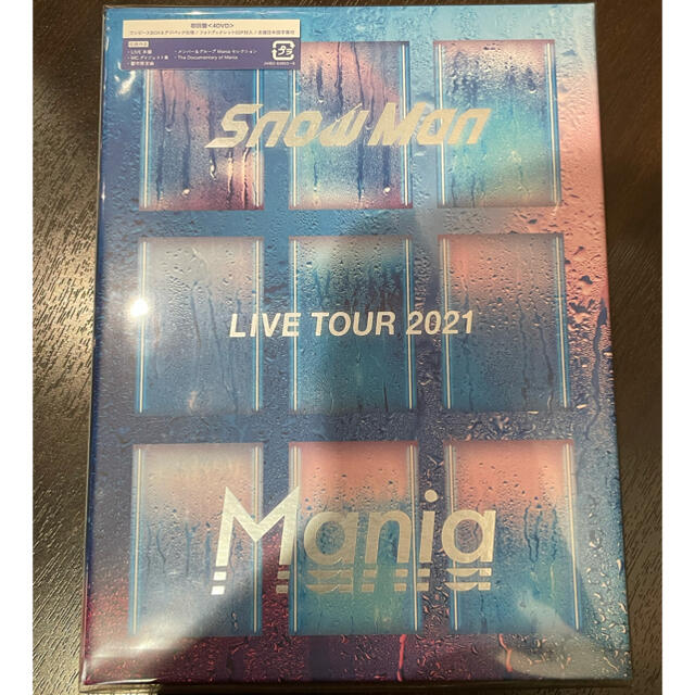 Snow Man LIVE TOUR 2021 Mania 初回盤 4DVD