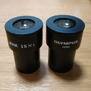 オリンパス(OLYMPUS)のオリンパス　顕微鏡用接眼レンズ　2個セット　WHK 15xL(その他)