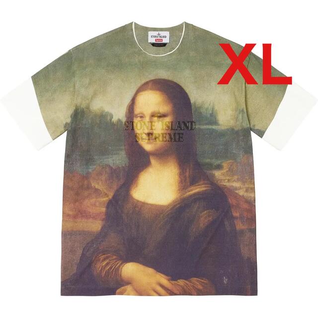 カラーマルチSupreme Stone Island S/S Top Mona Lisa