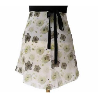 ＊Patricia＊【AQUARELLE GREEN FLO】ラップスカート S(ダンス/バレエ)