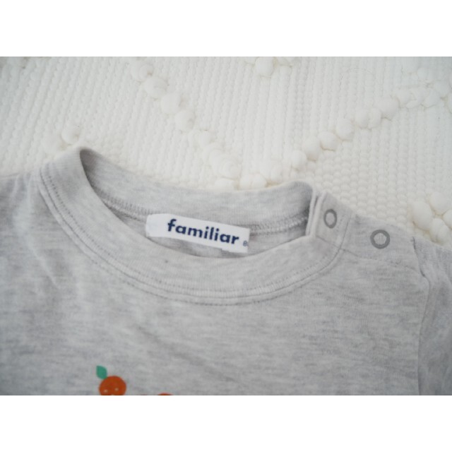 familiar(ファミリア)のfamiliar 半袖 Tシャツ キッズ/ベビー/マタニティのベビー服(~85cm)(Ｔシャツ)の商品写真