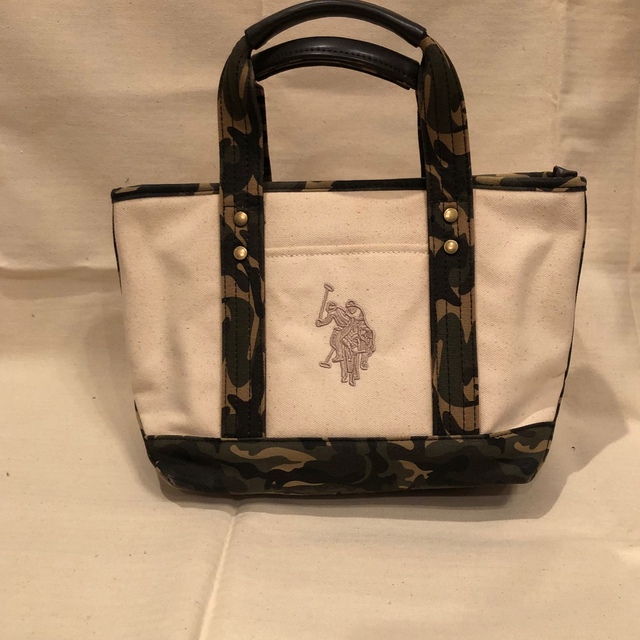 Polo Club - U.S.POLO ASSN トートバッグ ミニトート 迷彩の通販 Polo Club - U.S.POLO ASSN トートバッグ ミニトート 迷彩の通販