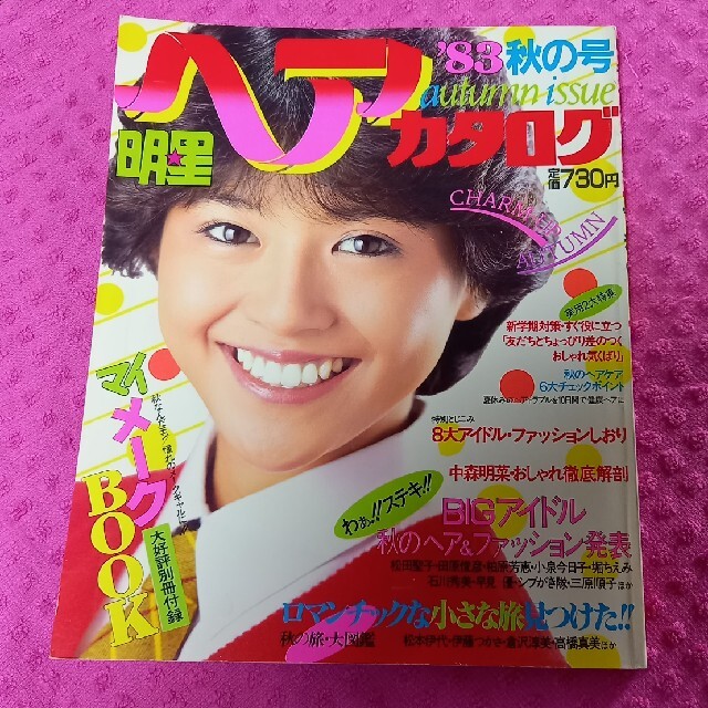 明星ヘアカタログ　'83秋の号