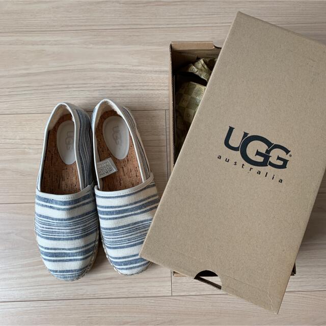 メンズ新品未使用　UGG アグ　メンズ エスパドリーユ ストライプ