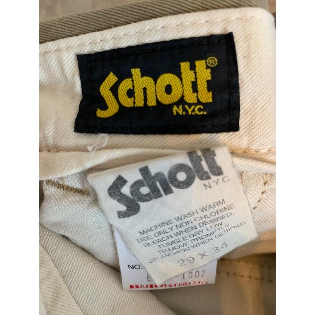 schott(ショット)のショット 日本製 ストレート ワークパンツ チノパン 29×34 メンズのパンツ(チノパン)の商品写真