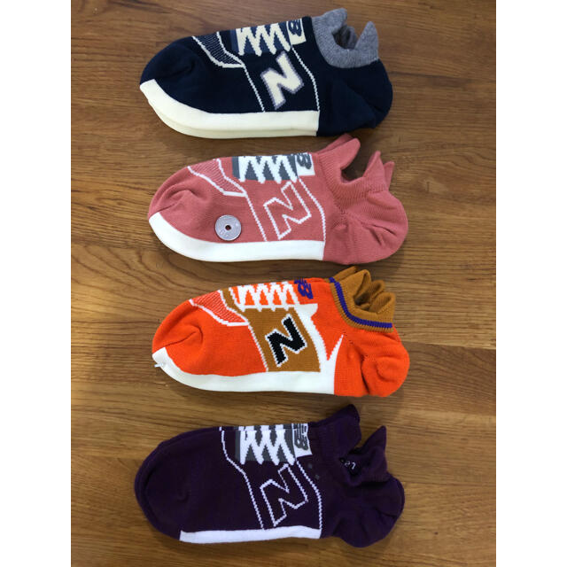 New Balance(ニューバランス)の新品ニューバランスnew balanceメンズソックス靴下4足セット525 メンズのレッグウェア(ソックス)の商品写真