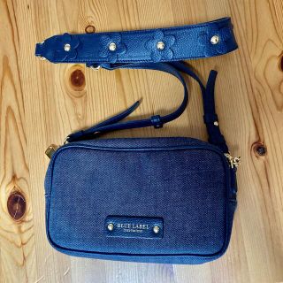 ブルーレーベルクレストブリッジ(BLUE LABEL CRESTBRIDGE)のBLUE LABEL CRESTBRIDGE  デニムフラワーショルダーバッグ(ショルダーバッグ)