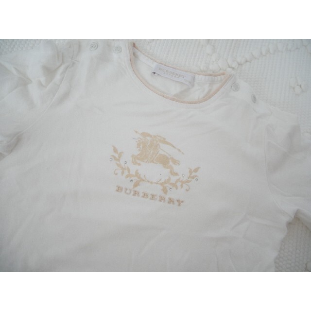 BURBERRY(バーバリー)のBURBERRY 長袖 Tシャツ キッズ/ベビー/マタニティのベビー服(~85cm)(Ｔシャツ)の商品写真