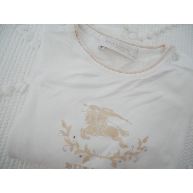 BURBERRY(バーバリー)のBURBERRY 長袖 Tシャツ キッズ/ベビー/マタニティのベビー服(~85cm)(Ｔシャツ)の商品写真
