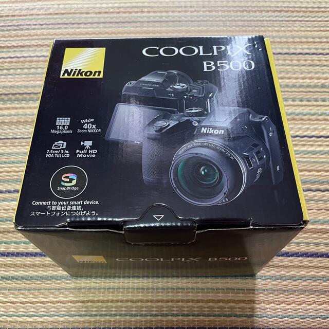 【ほぼ新品】デジカメ Nikon COOLPIX Bridge B500