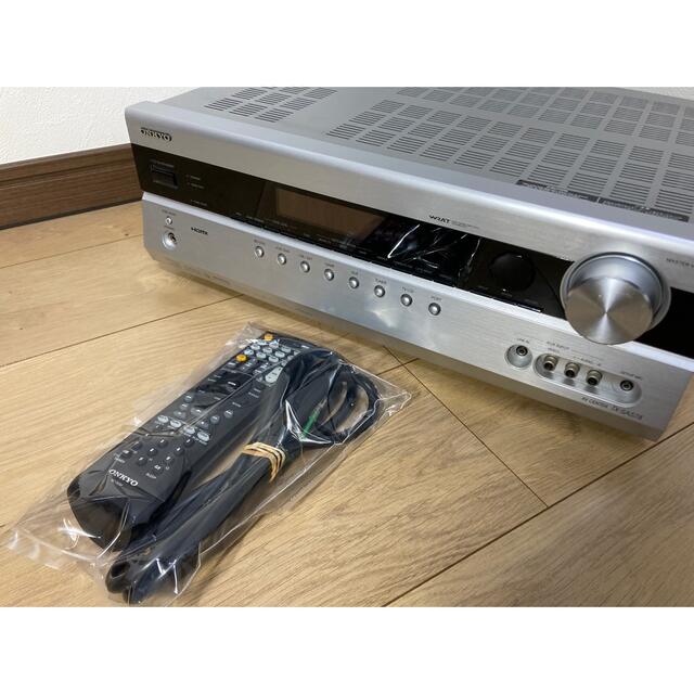 ONKYO(オンキヨー)のONKYO TX SA578 アンプ　オンキョー　リモコンケーブル付 スマホ/家電/カメラのオーディオ機器(アンプ)の商品写真