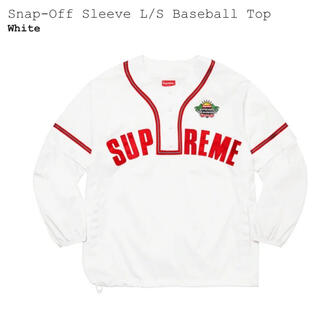 シュプリーム(Supreme)のSupreme Snap-Off Sleeve L/S Baseball Top(ジャージ)