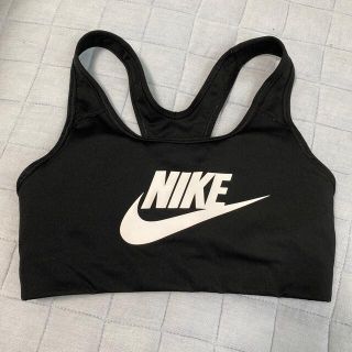 ナイキ(NIKE)のNIKE スポーツブラ 黒Sサイズ(トレーニング用品)