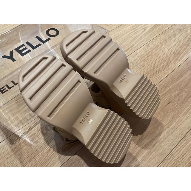 YELLOW NAKED DOUBLE SNEAKER SANDALS