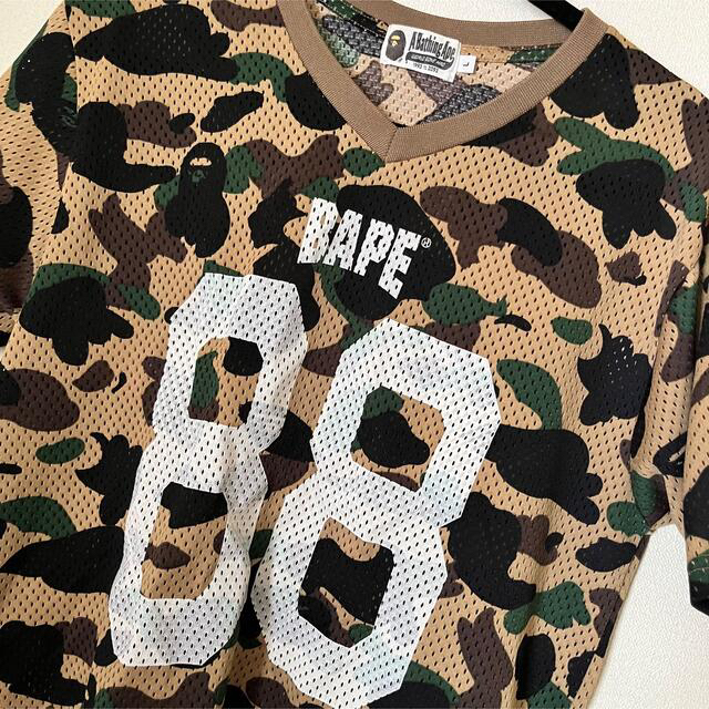 【BAPE】1st CAMO MESH TEE