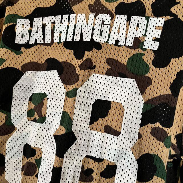 【BAPE】1st CAMO MESH TEE