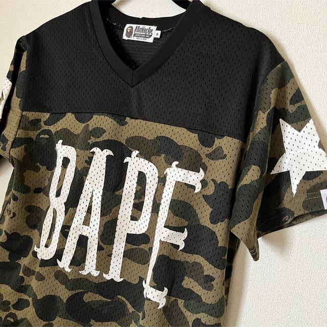 【BAPE】1st CAMO MESH TEE