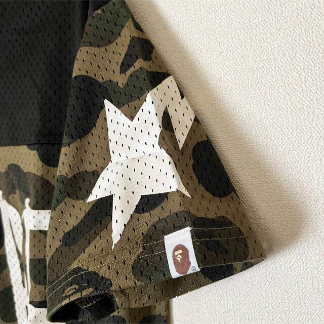 【BAPE】1st CAMO MESH TEE