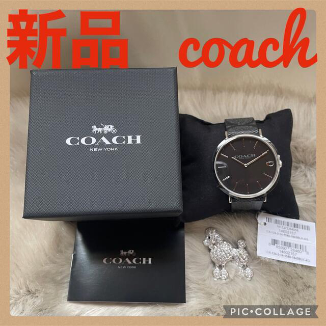 長納期商品 新品 coach コーチ 腕時計 メンズ チャールズ | www