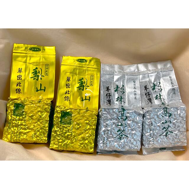 台湾杉林渓（羊仔灣）烏龍茶/梨山（翠巒北線）烏龍茶  各75g 2袋 食品/飲料/酒の飲料(茶)の商品写真