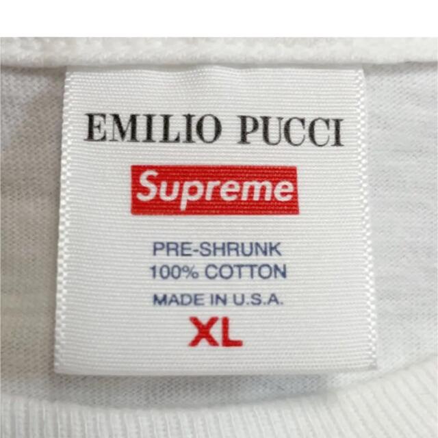 Supreme EMILIO PUCCI ボックスロゴ XL プッチ XL