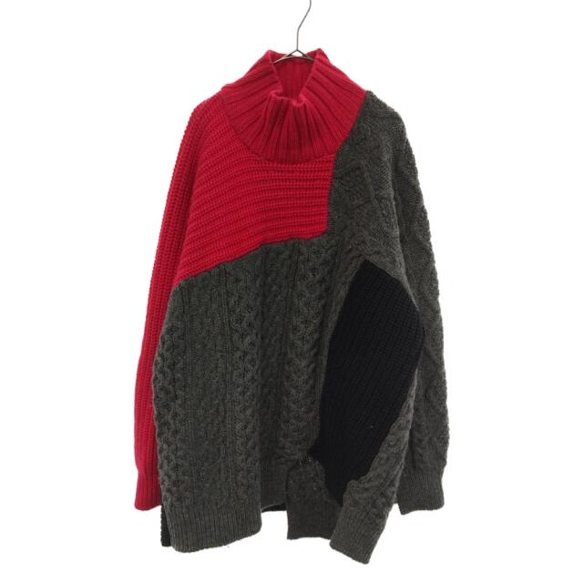 kolor カラー 18AW ボリューム ウール ビッグ タートル クレイジー