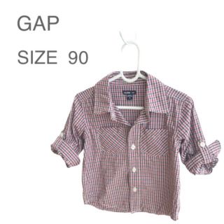 ギャップキッズ(GAP Kids)のbaby Gap 　90　 シャツ　トップス　チェック(ブラウス)