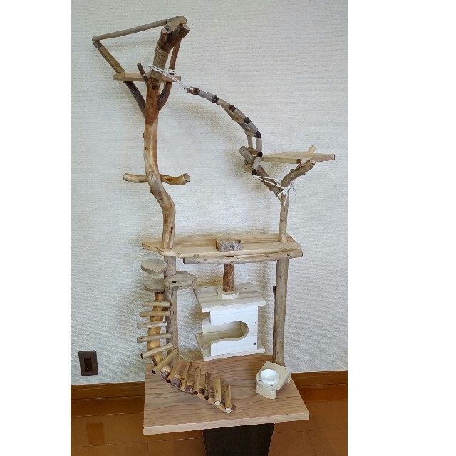 バードアスレチック3way* ハンドメイド♪ バードジム - ペット用品 バードアスレチック3way* ハンドメイド♪ バードジム - ペット用品