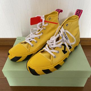 オフホワイト(OFF-WHITE)のOff-White MID TOP SNEAKER YELLOW(スニーカー)