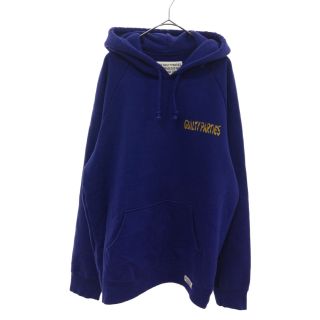 ワコマリア(WACKO MARIA)のWACKO MARIA ワコマリア 21AW WASHED HEAVY WEIGHT PULLOVER HOODED SWEAT SHIRT プリント プルオーバーパーカー パープル(パーカー)