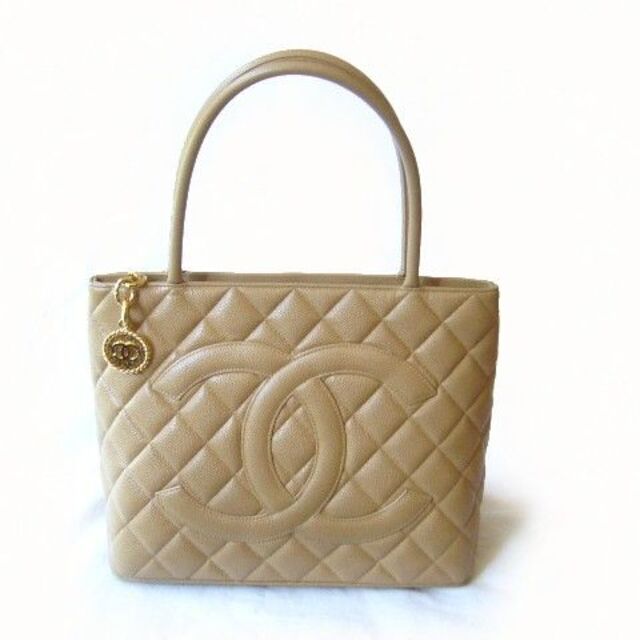 ☆美品☆CHANEL(シャネル)復刻版トートバッグ/キャビアスキン