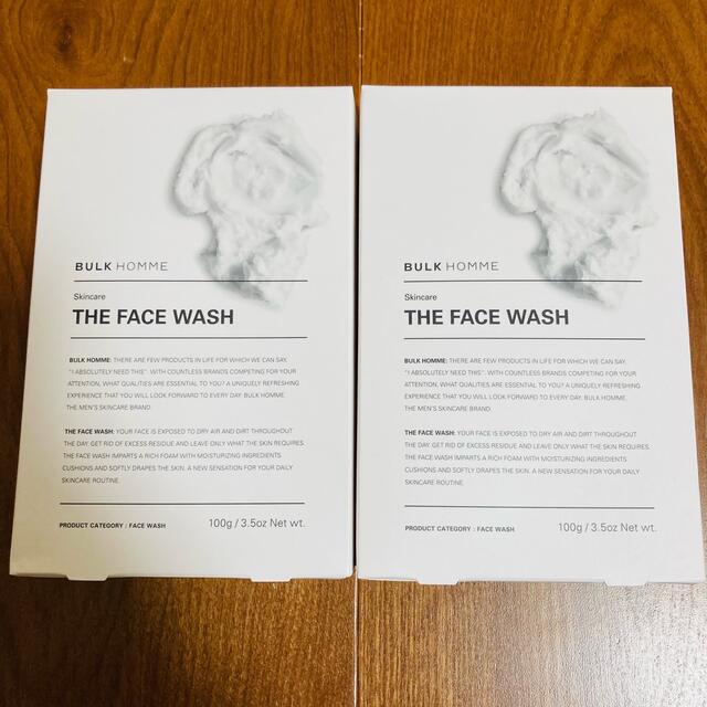 バルク オム THE FACE WASH   洗顔料   二つセット
