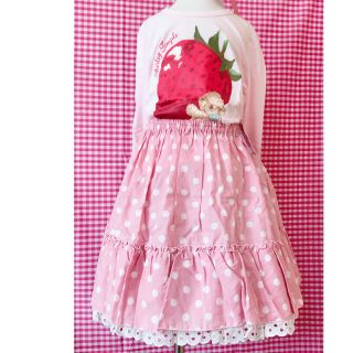 シャーリーテンプル(Shirley Temple)の新品　シャーリーテンプル　スカートのみ(スカート)