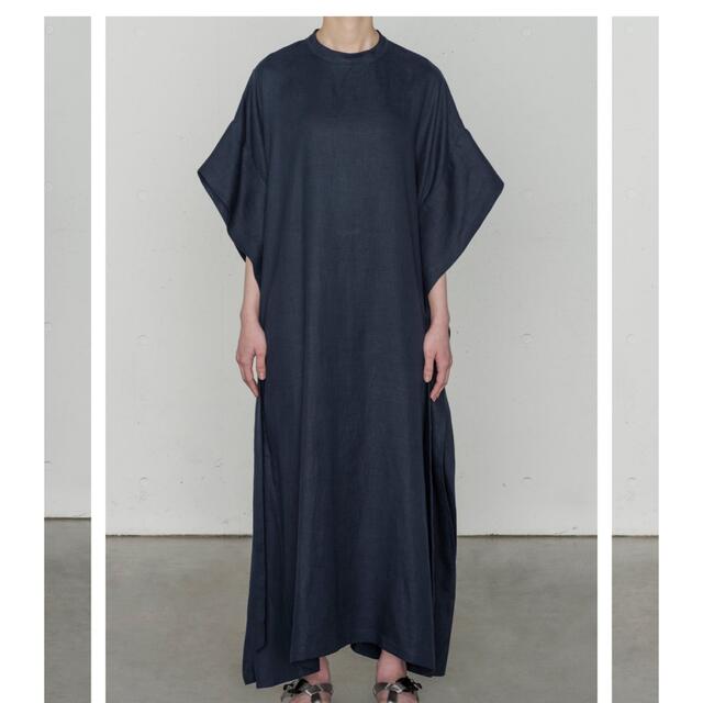 HYKE(ハイク)の【HYKE】新品LINEN DRESS レディースのワンピース(ロングワンピース/マキシワンピース)の商品写真