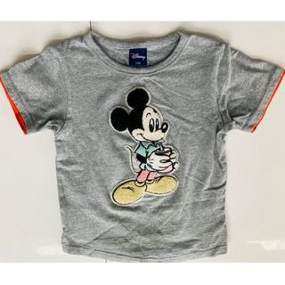 ディズニー(Disney)の【あき様専用】二枚セット　100  ミッキー　ロンT  シャツ　(Tシャツ/カットソー)