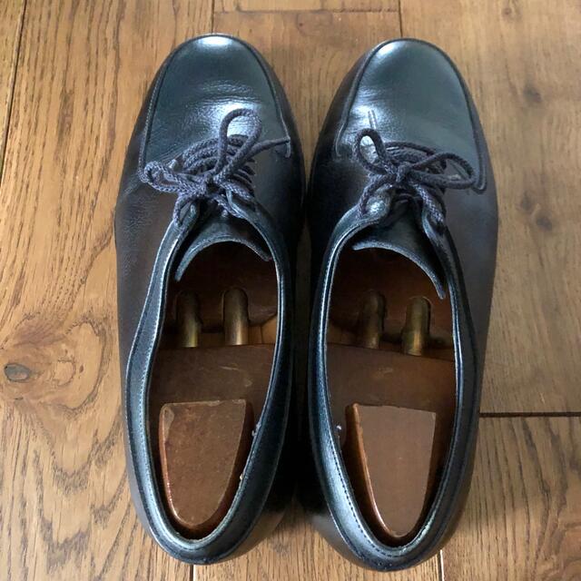 SLIP ON DERBY チェルケス ブラック&ネイビー コンビ 6/E 最終決算