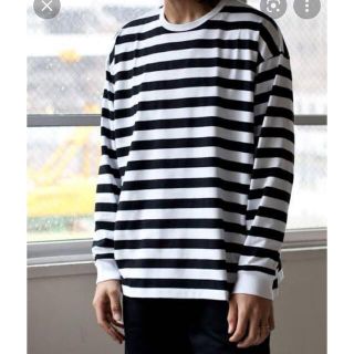 ワンエルディーケーセレクト(1LDK SELECT)の  Graphpaper Border L/S Tee /(Tシャツ/カットソー(七分/長袖))