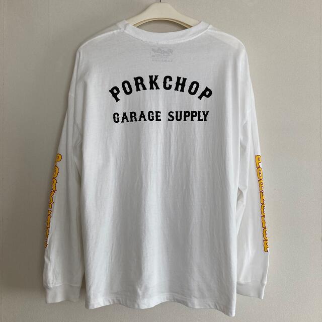 完売！PORKCHOP 長袖ロンTシャツ カットソー XL 19ss状態多少の使用感あり