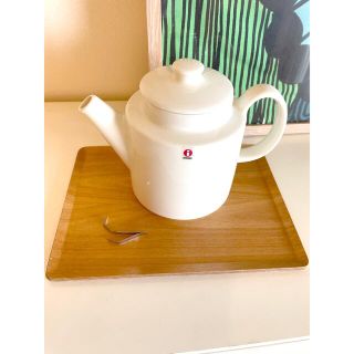 イッタラ(iittala)の【セール】美品 イッタラ Teema ティーマ ティーポット  おまけ付(食器)