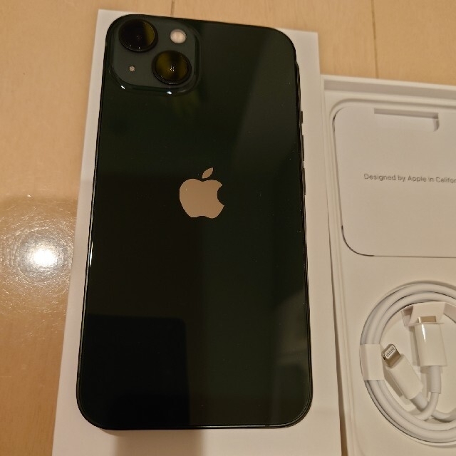 iPhone 13 グリーン 128 GB SIMフリー 付属品完備 - nayaabhaandi.com