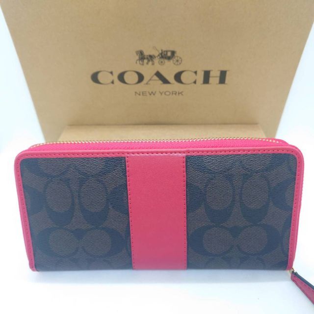 COACH(コーチ)のコーチ COACH F54630 長財布 シグネチャー 長財布 アウトレット品 レディースのファッション小物(財布)の商品写真