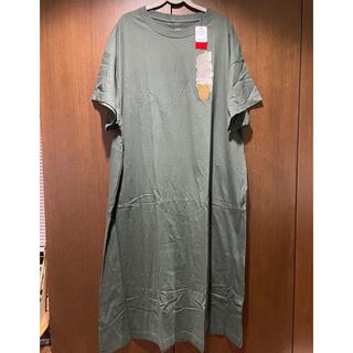 グラニフ(Design Tshirts Store graniph)の☆新品☆グラニフ ねこワンピース(ひざ丈ワンピース)