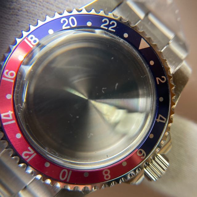 SEIKO MOD NH35 GMT カスタムケース ブレスレット