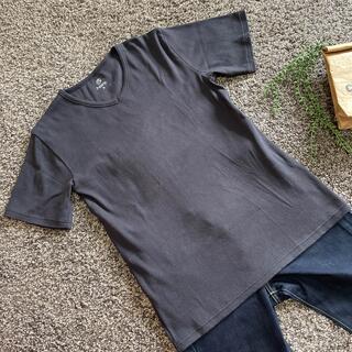 ★メンズ　Vネック　Tシャツ トップス　XL 011(Tシャツ/カットソー(半袖/袖なし))