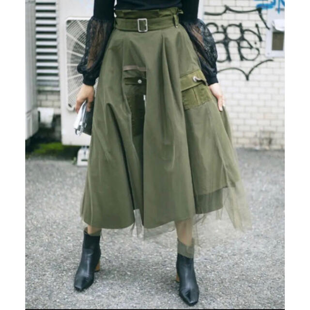 AMER vintageミリタリースカート