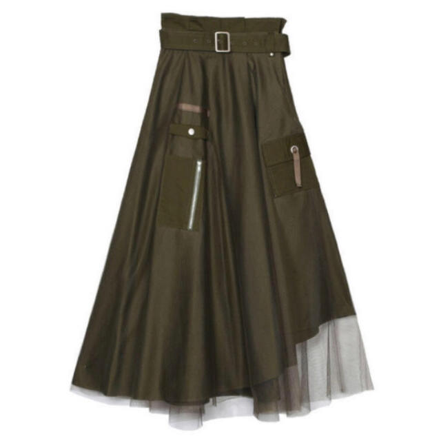 AMER vintageミリタリースカート 4