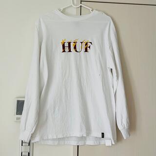 シュプリーム(Supreme)の【最終値下げ】HUF刺繍ロンT(Tシャツ/カットソー(七分/長袖))
